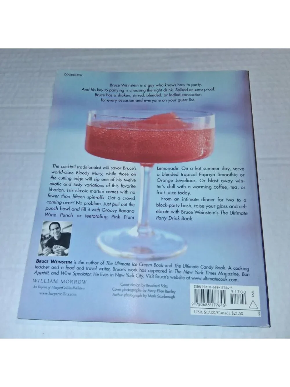 The Ultimate Party Drink Book By Bruce Weinstein Over 750 Recipes For Cocktails